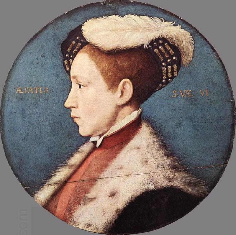 HOLBEIN, Hans the Younger Edward, Prince of Wales d oil painting picture